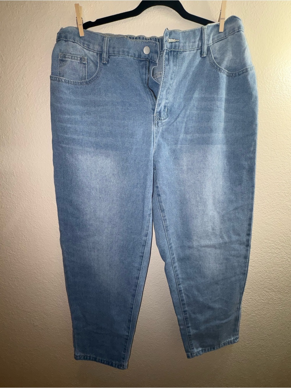 SHEIN Light Blue Skinny Women's Jeans